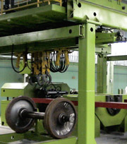 Automated Complex for Dismounting Railcar Wheel Pairs from Cars